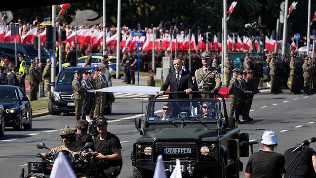 Tag der polnischen Streitkräfte in Warschau