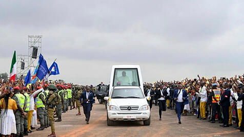 Leo XIV Abschlussmesse Kamerun