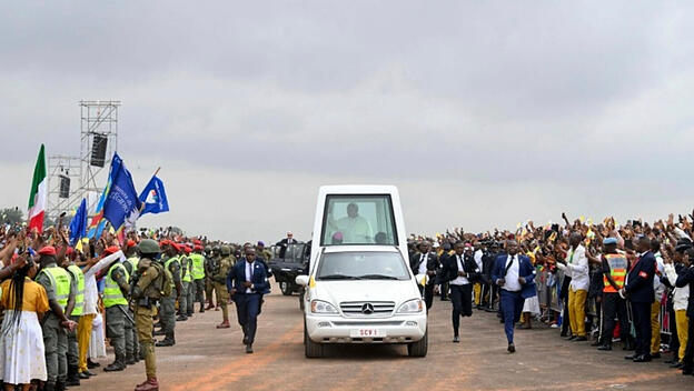 Leo XIV Abschlussmesse Kamerun