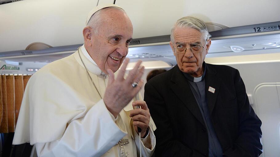 Federico Lombardi und Papst Franziskus