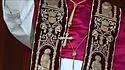 Das besondere Brustkreuz des neuen Papstes.
