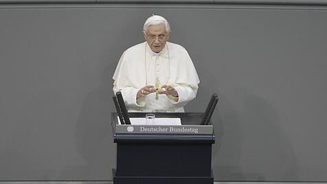 Papst Benedikt Bundestag