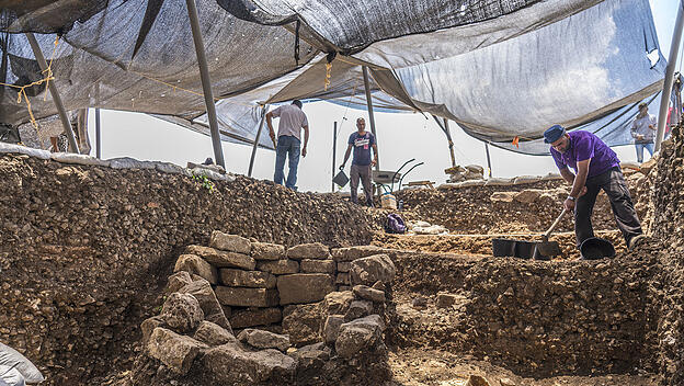 Israelische Archäologen entdecken 9000 Jahre alte Siedlung