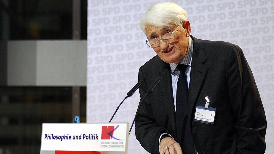Jürgen Habermas sprach im Kulturforum der Sozialdemokratie 1998