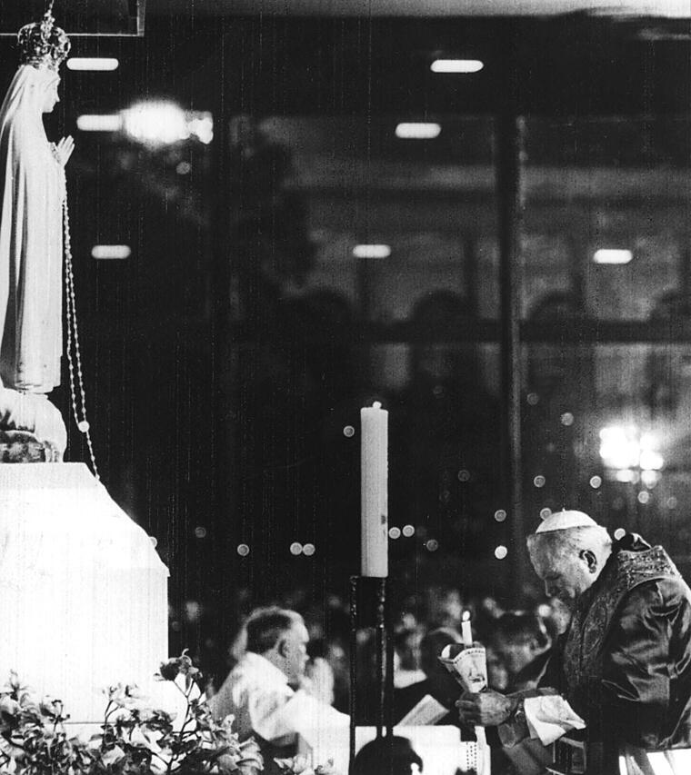 Papst Johannes Paul II. in Fatima