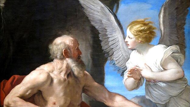 „Heilige Hieronymus mit dem Engel“, Guido Reni, um 1635/37