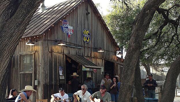 Deutsche Siedler im texanischen Luckenbach
