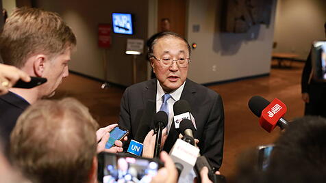 Chinas UN-Vertreter Zhang Jun