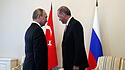 Turkish President Recep Tayyip Erdogan and Russian President Vlad