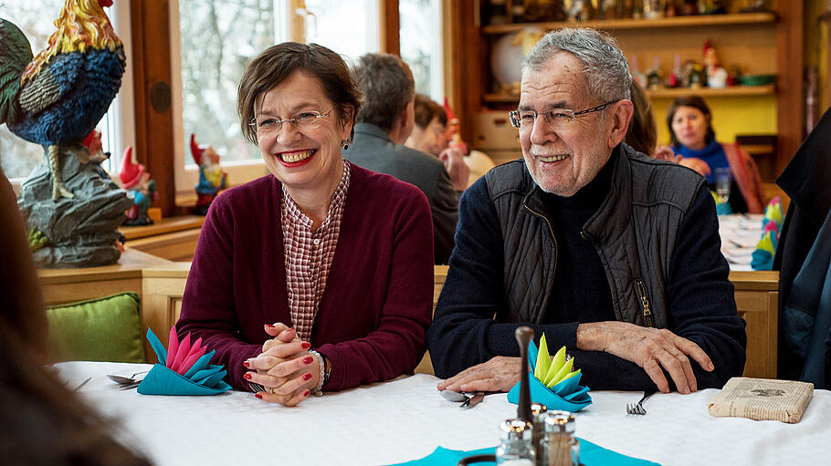 Alexander Van der Bellen und Doris Schmidauer