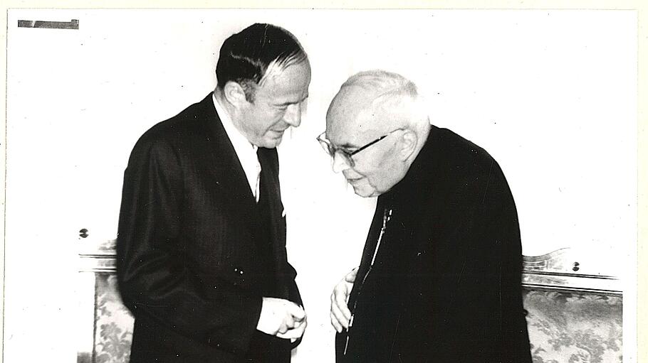 Bischof Müller und Dumitru Dogaru