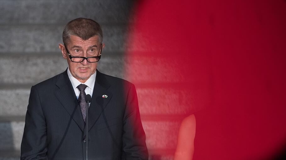 Tschechiens Premierminister in Dresden