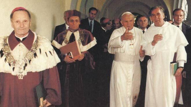 Karol Wojtyla lehrte bis zu seiner Wahl zum Papst Ethik an der Universität