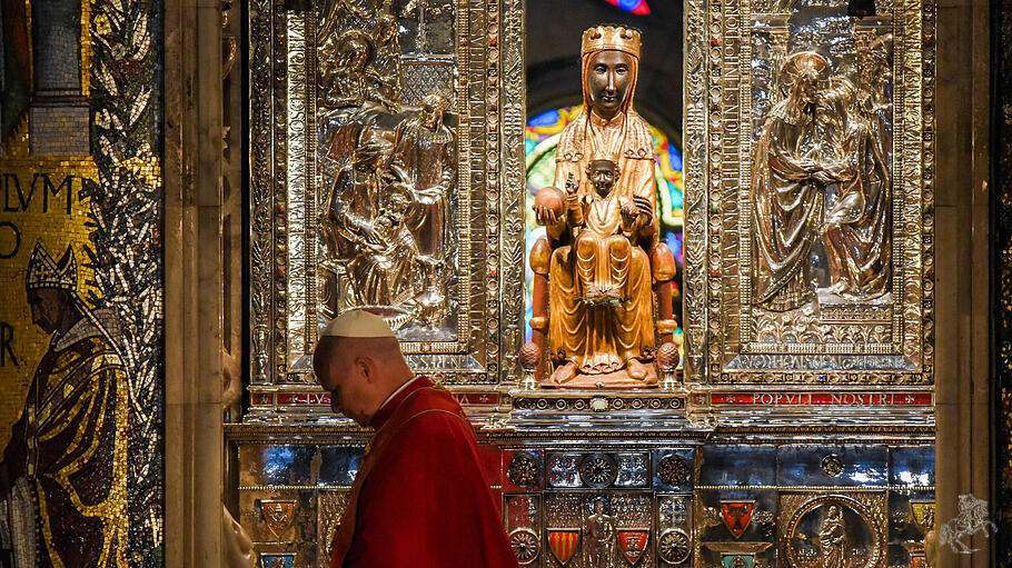 Papst Leo und die schwarze Madonna
