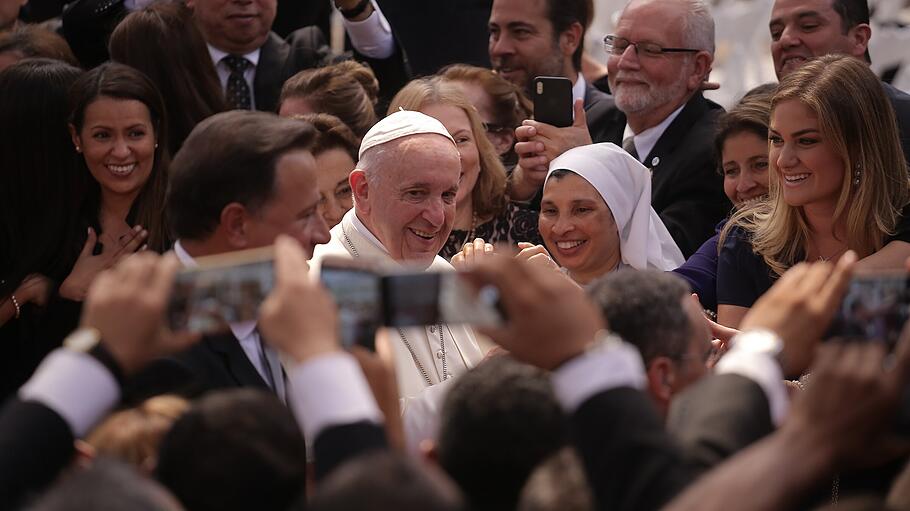Papst Franziskus beim Weltjugendtag in Panama