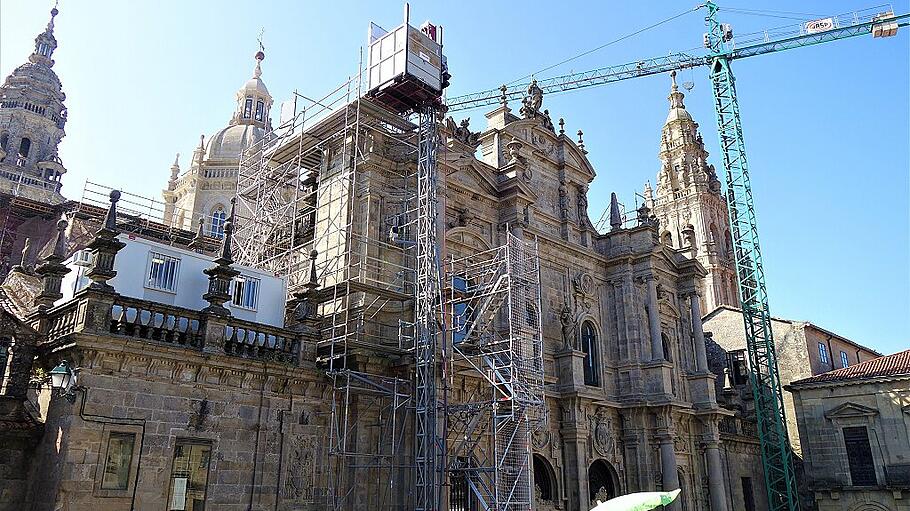 Santiago de Compostela macht sich frisch für das Heilige Jahr.