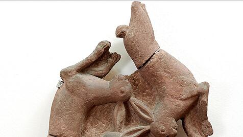 Das Paderborner Drei-Hasen-Fenster ist im Di&ouml;zesanmuseum zu besichtigen.