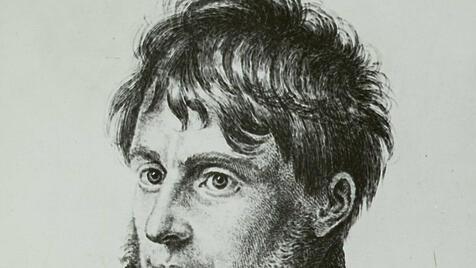 Nicht nur Katholiken erinnern sich in diesem Jahr an den 250. Geburtstag von Joseph Görres. Die Abbildung zeigt ihn mit zeittypisch bewegter Frisur eines Freiheitskämpfers.