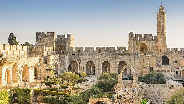 Tower of David in Jerusalem, Israel.