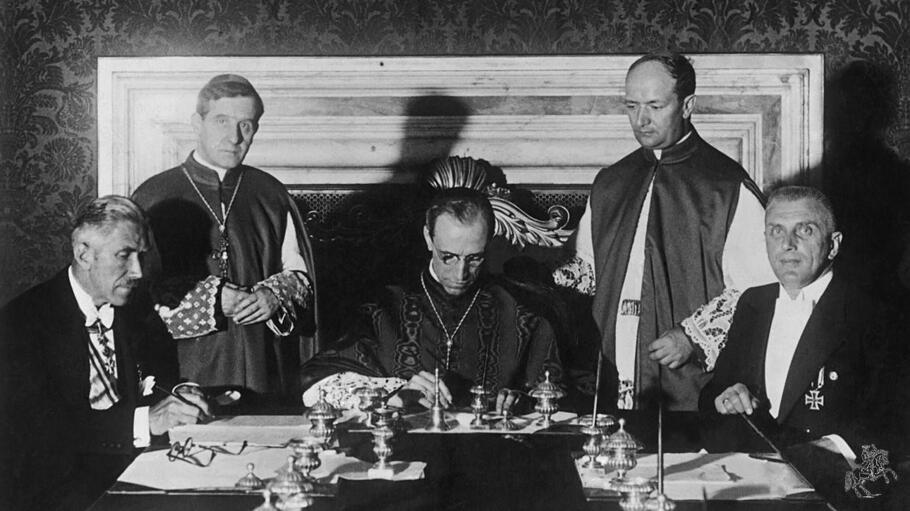 Unterzeichnung des Konkordates zwischen dem Heiligen Stuhl und dem Deutschen Reich, 1933