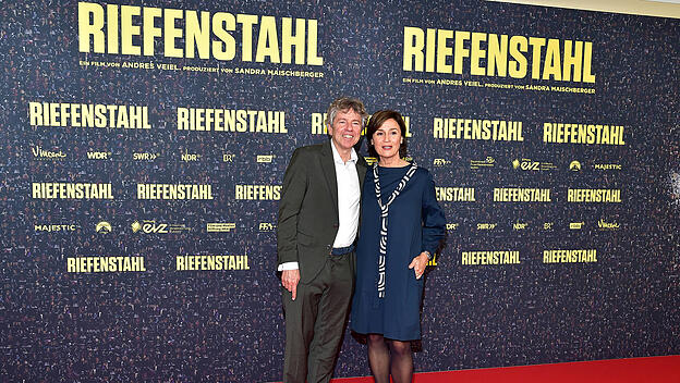 Premiere von RIEFENSTAHL mit Regisseur Andres Veiel und Produzentin Sandra Maischberger.