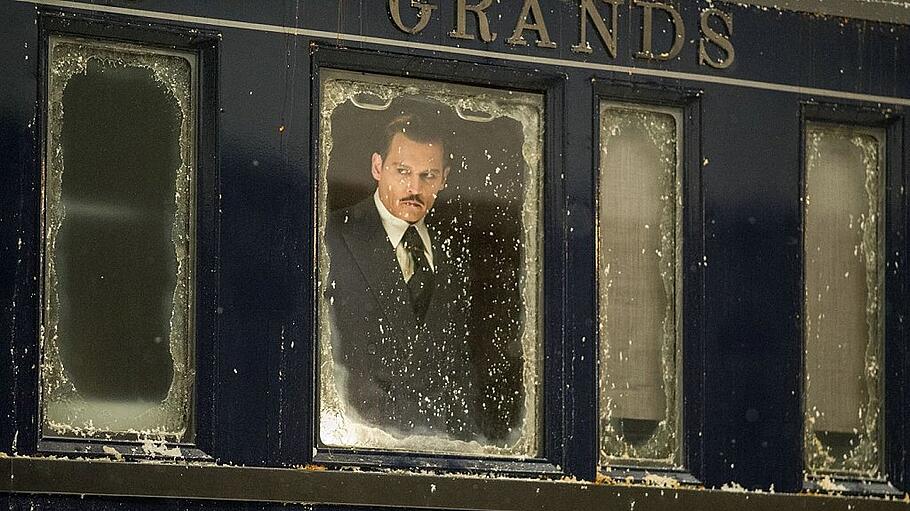 „Mord im Orient-Express“ - Filmszene mit Jonny Depp