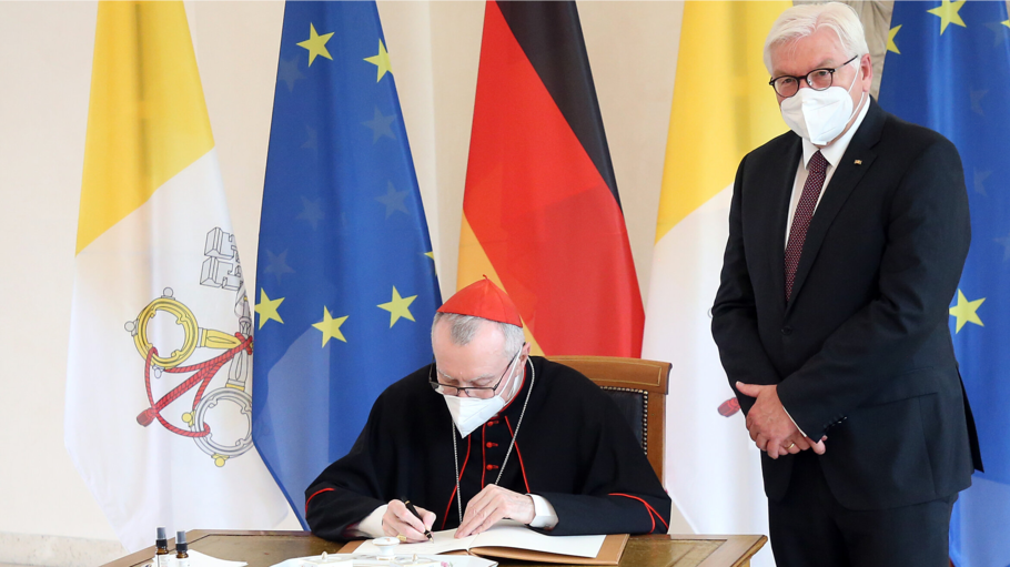 Steinmeier empfängt Kardinalstaatssekretär Pietro Parolin