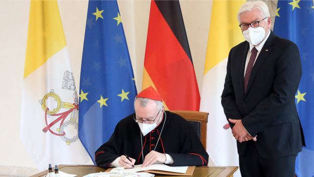 Steinmeier empfängt Kardinalstaatssekretär Pietro Parolin