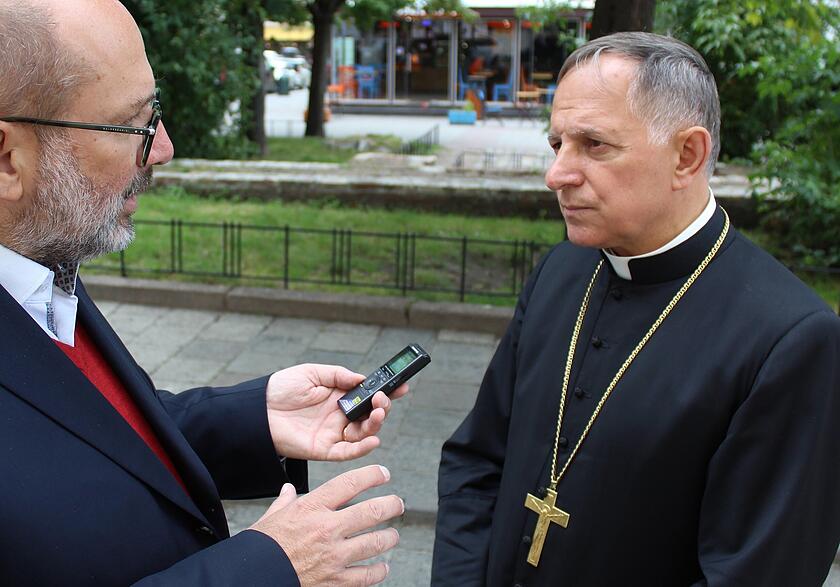 Der Erzbischof von Lemberg, Mieczyslw Mokrzycki