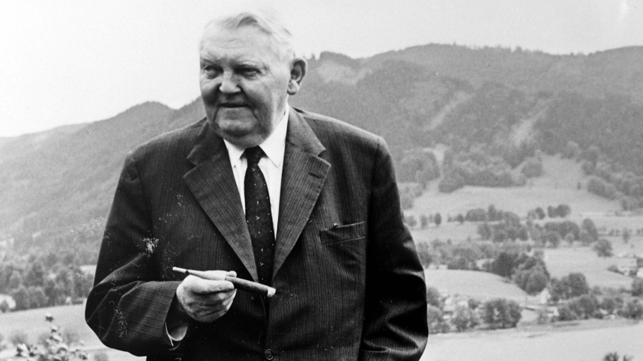 Eine Größe in der Geschichte der Bundesrepublik: Ludwig Erhard.