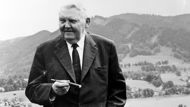 Eine Größe in der Geschichte der Bundesrepublik: Ludwig Erhard.