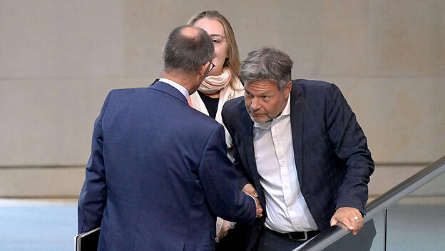 Friedrich Merz und Robert Habeck