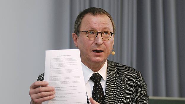 Horst Dreier, emeritierte Würzburger Jurist und Rechtsphilosoph