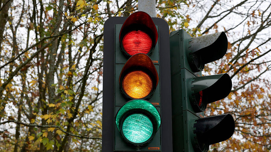 Ampel in Siegen