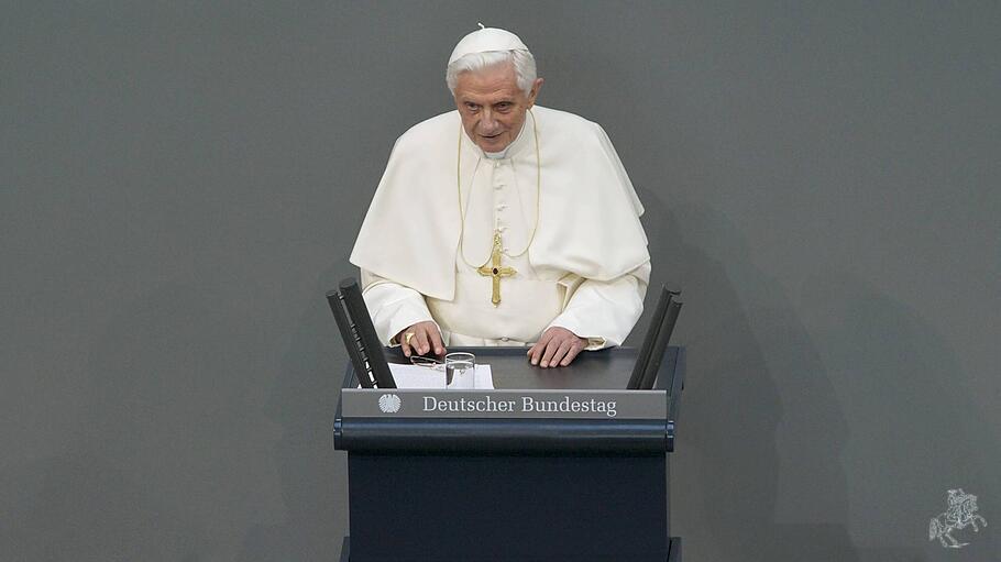 Benedikt XVI. im deutschen Bundestag