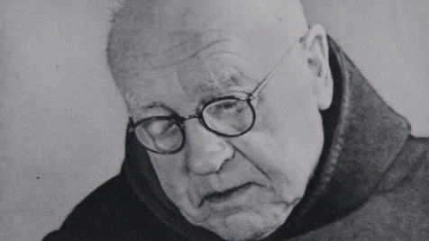Dom Joseph Gajard, Benediktinermönch der Abtei St. Pierre de Solesmes