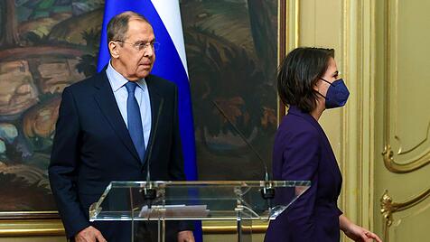 Außenministerin Baerbock in Russland