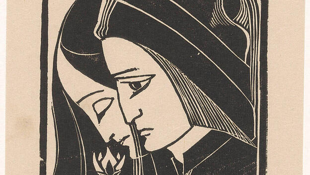 Dante Alighieri und seine Beatrice