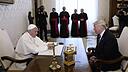 Franziskus und Donald Trump