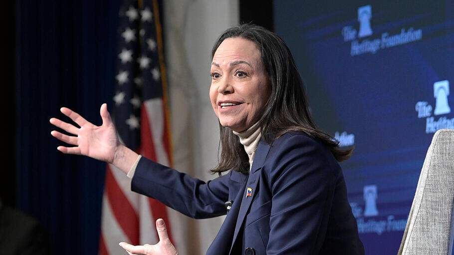 Venezolanische Oppositionspolitikerin Maria Corina Machado