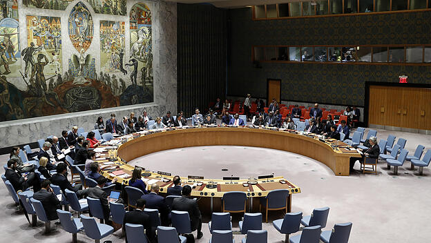 Sicherheitsrat der Vereinten Nationen tagt