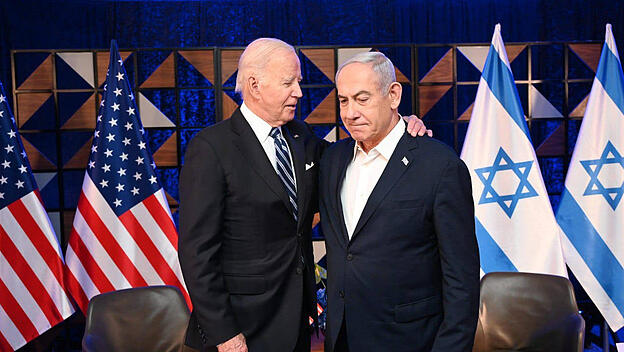 Joe Biden mit Israels Premierminister Netanjahu