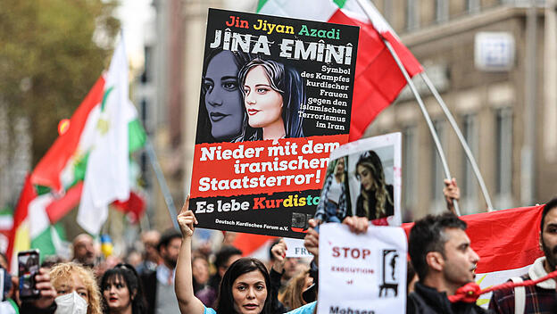 Iran-Demonstration in Köln
