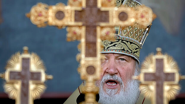 Patriarch Kirill in Bukarest