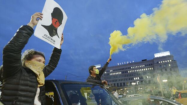 Proteste gegen Entscheidung zum Abtreibungsgesetz in Polen