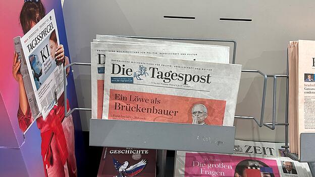 Die Tagespost am Kiosk