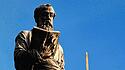 Statue des Heiligen auf der Engelsbrücke in Rom