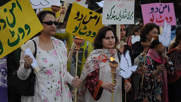 Frauen in Pakistan streiten für ihre Rechte