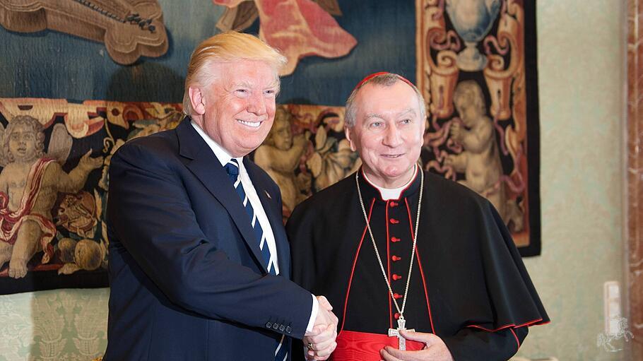 Donald Trump und Pietro Parolin