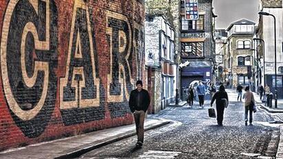 Londoner Stadtteil Shoreditch